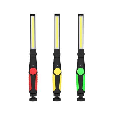 China Multifunction USB Rechargeable Portable Magnetic COB Camping Magnetic Slim Car Worklight Led Work Light for sale