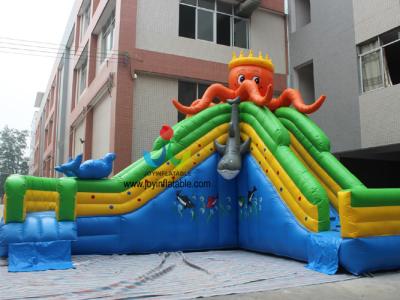 China 2015 Factory Custom Commercial PVC Tarpaulin Giant Inflatable Water Slide-43 for sale