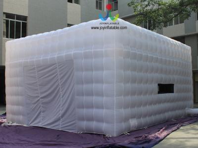 China 6X7.2X5M  210D Oxford Gaint Inflatable Cube Tent internal in White and external in Black for sale