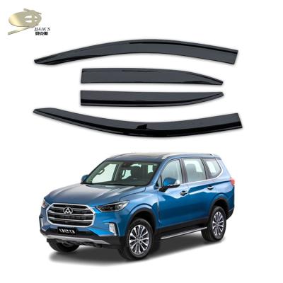 China MOSUN Decoration+Protection Window Sun Shade For MAXUS D90 2019 Automobile Injection Duct Shade Rain Guard Sun Shield Body Kits for sale