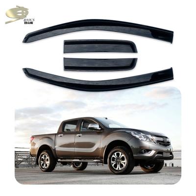 China MOSUN PMMA Window Shade For BT-50 2012-2019 1.5 Auto Vent Sun Shade Shield Sun Guard Rain Door Ventshade Exterior Accessories for sale