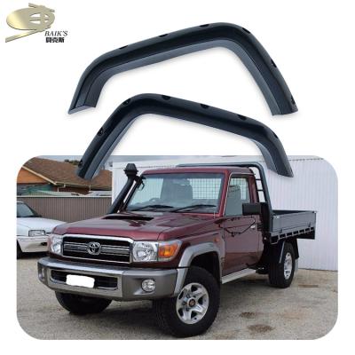 China Pocket Style MoSun Factory Fender Flares For LAND CRUISER LC79 Single Cabin 4x4 Car Wheel Arch For FJ79 Pick Up Exterior Part Accessories for sale