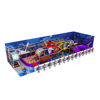 China Plastic playground Huaxia 2021 new space theme playground indoor euipments for sale with discount price for sale