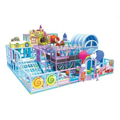 China Plastic Kids Indoor Playground Newly Design Playground Naughty Fort for sale