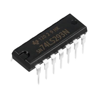 China International Standard SN74LS293N 74LS293N HD74LS293P SN74293N DIP Packet Four Bit Binary Packet Full Two/Eight Frequency Division DIP Counter Seri for sale