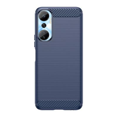 China High Quality Shockproof Business Carbon Fiber TPU Cell Phone Cover Case For Infinix Hot 20 Case for sale