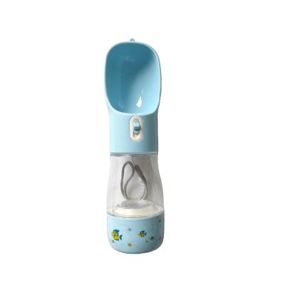 China Auto Proof Portable Puppy Water Dispenser With Drinking Feeder For Travel for sale