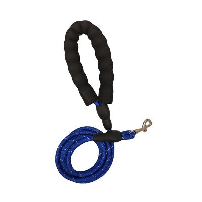 China Amazon Hot Sale Custom Nylon Padded Heavy Duty Colorful Pet Leash Adjustable Dog For Walking for sale