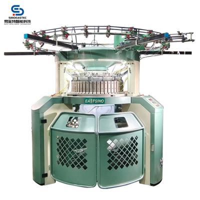 China Sinoeastec Circular Double Jerse Velvet Fabric Making Machine for sale