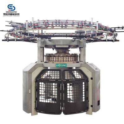 China Sinoeastec Circular Double Jersey Cut Loop Pile Jacquard Circular Knitting Machine for sale