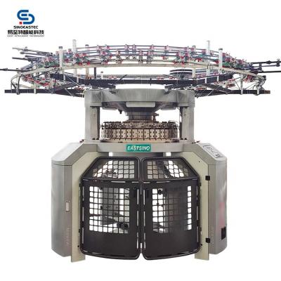 China Sinoeastec Double Knitting Machine Plush Circular Pile Cutter Knitting Machine for sale