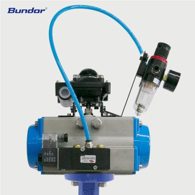 China General Bundor ATD63 Alloy Body Double Acting Pneumatic Actuator For Butterfly Valve for sale