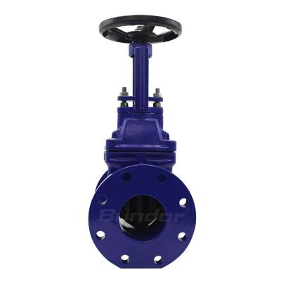 China General Bundor 6 Inch JIS 10K Gate Valve DN150 Ductile Iron Wedge Ring Stem Gate Valve With Price for sale