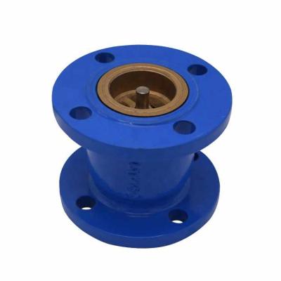 China General Bundor 4 Inch High Quality Ductile Iron Flange Connected Quiet Check Valve Price for sale