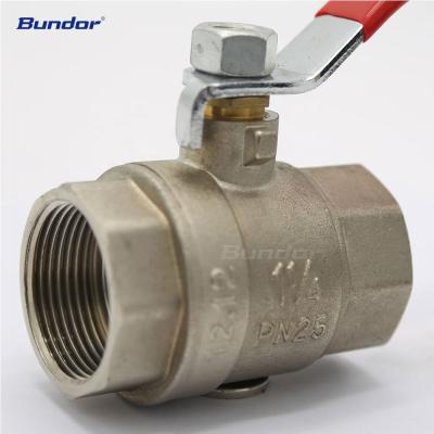 China General Bundor China Female Ball Valve 10 16 Mpa 2PC Ball Valve Manufacturer for sale