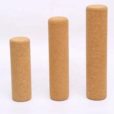 China 100% Eco-friendly Cork Comfortable Yoga Massage Roller For Fitness Exerciseing for sale