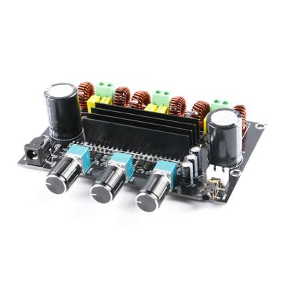 China New and original 2X80W+100W 2.1 Channel Digital Power Audio Amplifier Module TDA3116D2 XH-M573 116*74*29MM for sale