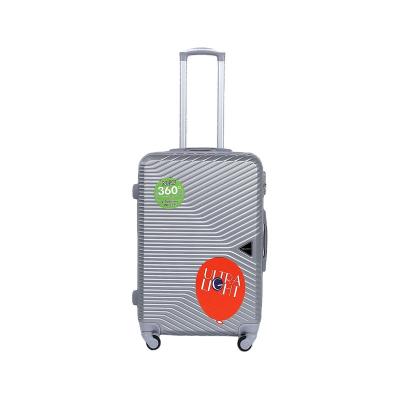 China Custom Made High Quality ABS Suitcase Set Travel Trolley Luggage Designer Suitcase for sale