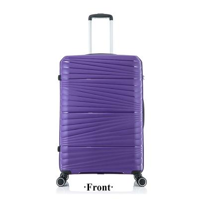 China ABS Durable Using Low Price Trolley Suitcase Luggage Bag Luggage Set Pink Suitcase for sale