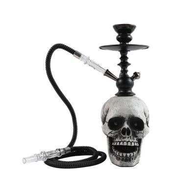 China Logistics Brass Cheap Fast Delivery Black Metal Reliable Shenzhen Skulls Skeleton Shisha Hookah for sale