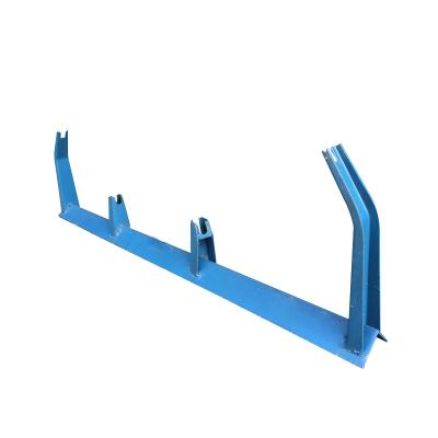 China Building material shops idler framesdesign two brackets and one roller for conveyor conveyor components for sale