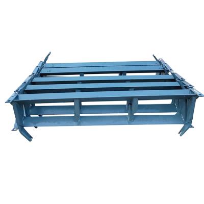 China Building Material Stores Conveyor Waiting Roller Carrier Frame Conveyor Return Waiting Roller Frame Made in China for sale