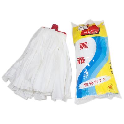 China Nonwoven Fabrics Clean Viscose Manufacturer Shantou Floor Mophead Hotel Floor Strip Damp Absorbent Mop for sale