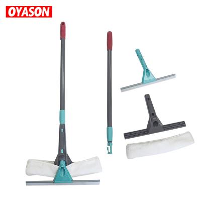 China Stocked Double Size Hole Bathroom Mirror Wiper Telescopic Window Seal Cleaner Squeegee for sale