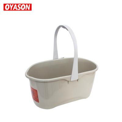 China 10L Magic Mop Flat Bucket Multifunctional Plastic Stored PVA Home Cleaning Bucket for sale