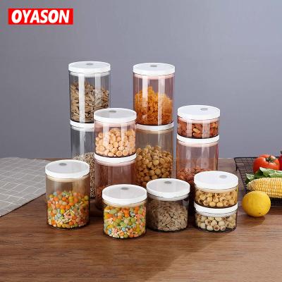 China Freshness Preservation Shantou Round Plastic Airtight Food Storage Containers for sale