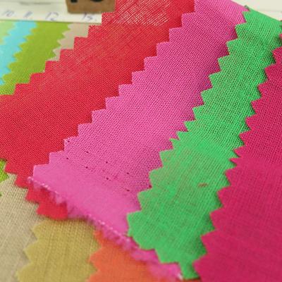 China Wholesale Woven Exquisite Coats Single Yarn 55% 45% Linen Cotton Blend Fabric For Garment, Bedding, Bag for sale