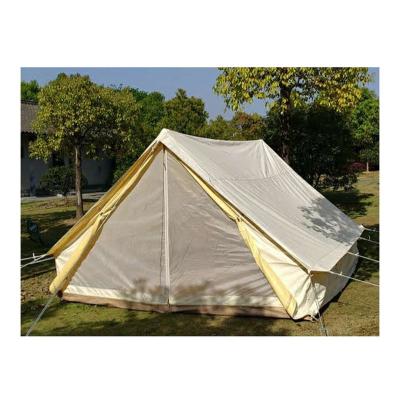 China Cabin high quality outdoor gear luxury cotton canvas glamping bell tent for yurt camping luxury tent for sale