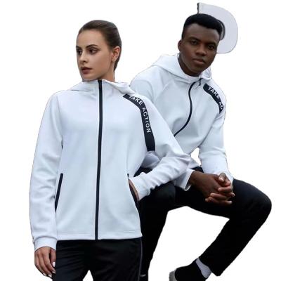 China Men's Breathable Sports Wears Jacket Hooded Training Tracksuit Sets Adult Survetement Tank Tops Jogging Kits for sale