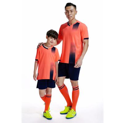 China New Adult Children Sets Soccer Jerseys Sets Mens Boys Soccer Uniforms Kit Sport Clothes Soccer Uniforms Suits for sale