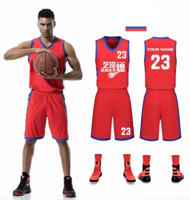 China Antibacterial Custom High Quality Low MOQ Profession Basketball Uniform Wear for sale