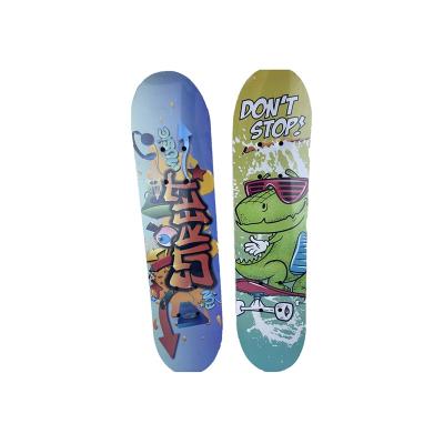 China Child Sell Nylon Bracket Skateboard Well Thickened Wooden Board Skateboard for sale