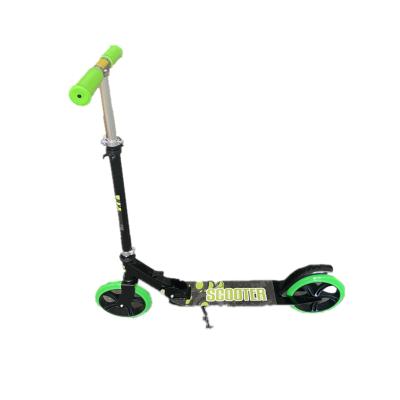 China Youth Adults Scooter with Rear Cutoff, Adjustable Handlebars, Big Wheels Scooter Folding Sports Kick Scooter for sale