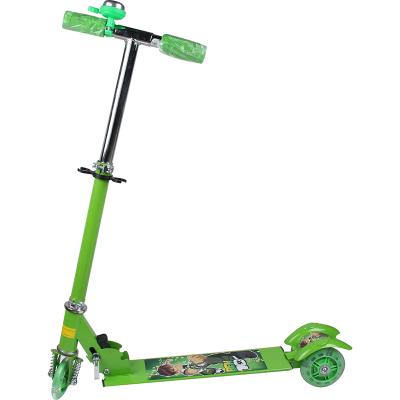 China Wholesale Child Adjustable Pedal Scooter PU Pedal Scooter for sale