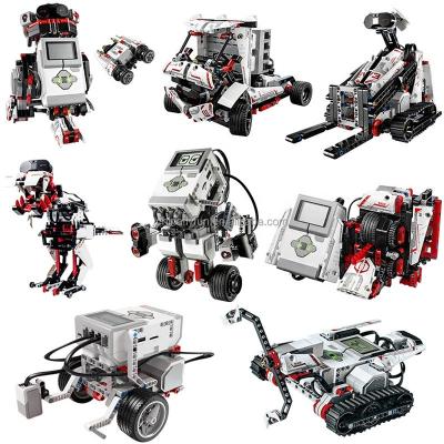 China Educational Toy Stemedu Student MOC Educational Robot Building Blocks For Mind storms For EV3 45544 Core Set + 45560 Expansion Bricks for sale