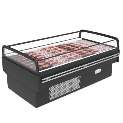 China Dual-temperature SINGLE ZONE FRESH MEAT SERVE-OVER COUNTER for sale