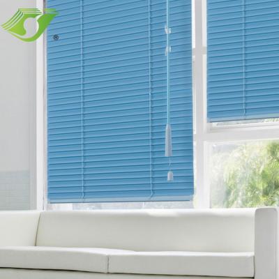 China Home Plug & Play Blackout Window 25mm Aluminum Venetian Blinds / Outdoor New Blackout Semi Style for sale