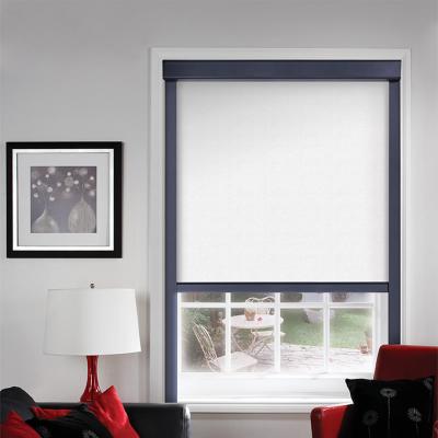 China European Country Outdoor Windproof Windproof Track PVC Clear Clear Roller Blinds For Outdoor Windproof Blinds for sale