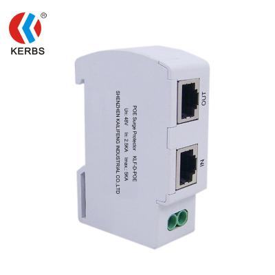 China Signal RJ45 Type Surge Protective Device Gigabit POE surge protector for sale