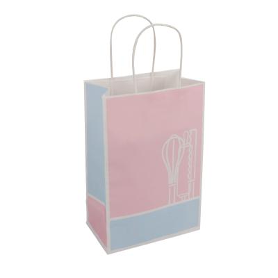 China Custom Luxury Disposable Shopping Gift Paper Bag With Logo Print Wholesale for sale