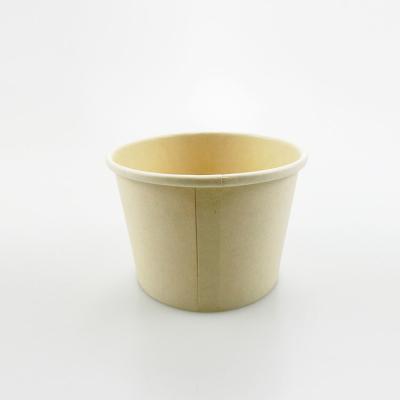 China Disposable Biodegradable And Biodegradable Soup Hot Cup Paper Packaging Lid for sale