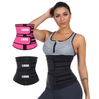 China Custom Logo Waist Trainer Plus Size Antibacterial Women Shaper Waist Trainer Private Label for sale