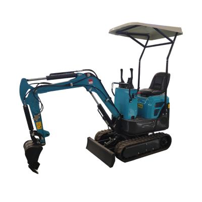 China China factory excavator price 1 ton mini excavator with rubber track for sale