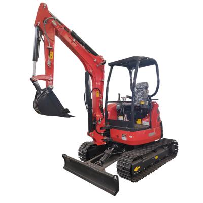 China Factory Excavator 1ton 2 Ton Mini Hydraulic Crawler Machine Small Digger Home Use 1ton for sale