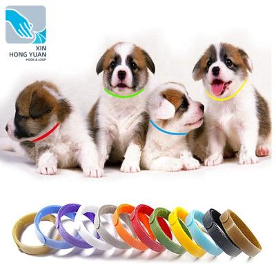 China Viable Puppy Garbage ID Bands Newborn Tiny Snot ID Pet ID 12pcs Puppy Collars for sale