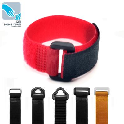 China Sport Heavy Duty Soft Fitness Hook And Loop Straps Viable Hot Selling Medical Adjustable Cable Ties For Arm Bands for sale